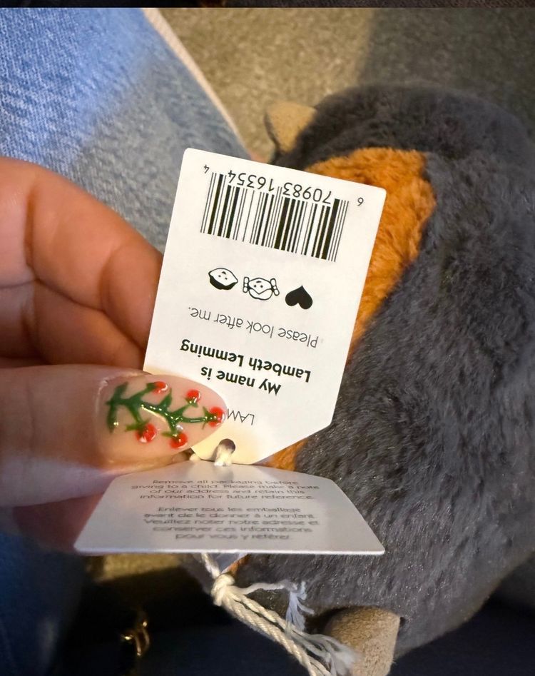 Jellycat Plush Toy Lambeth Lemming 4