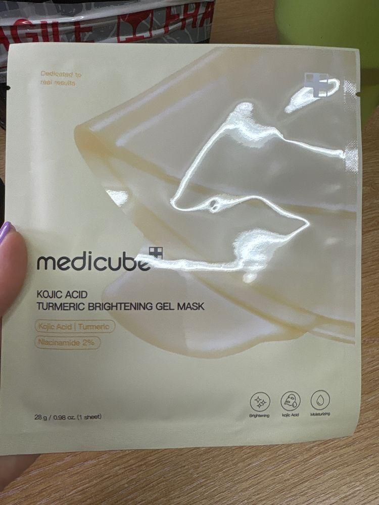 Medicube Kojic Acid Turmeric Brightening Gel Mask