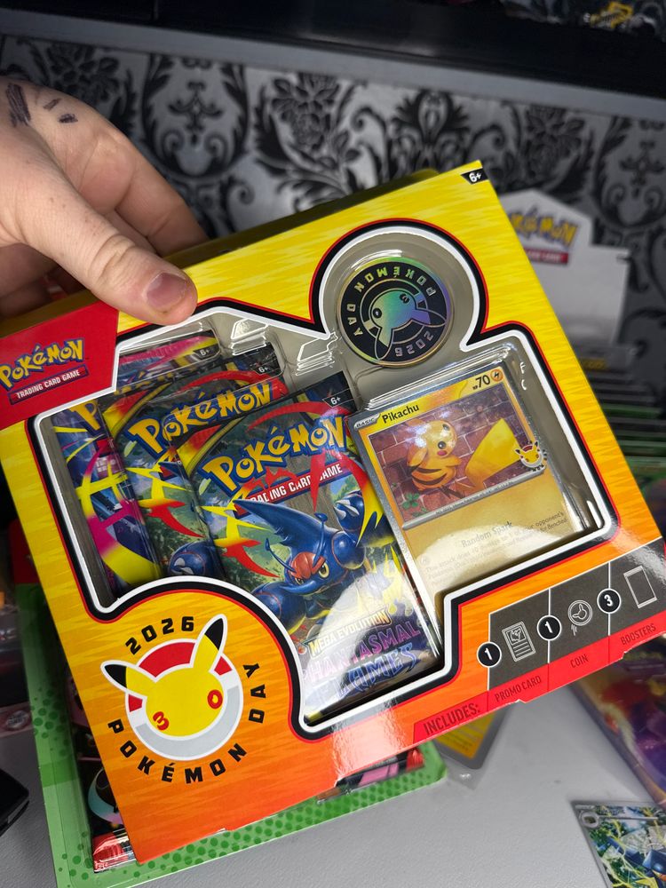 Pokémon Trading Card Game 2026 Pokémon Day Celebration Box