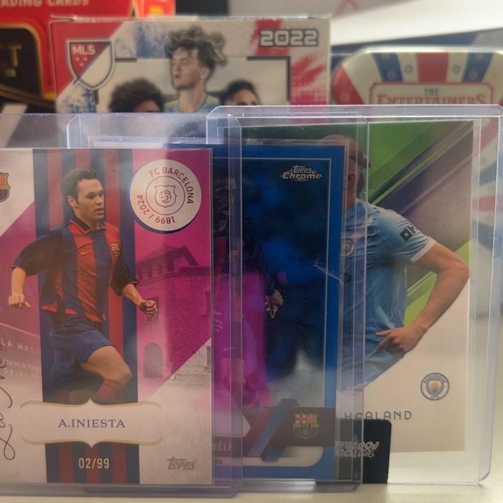 Other iniesta, haaland y dembele numeradas product image