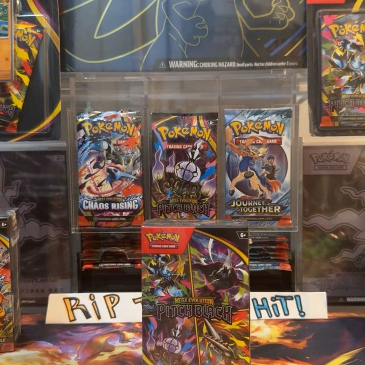 Unknown pitch black booster bundle ripped live product image