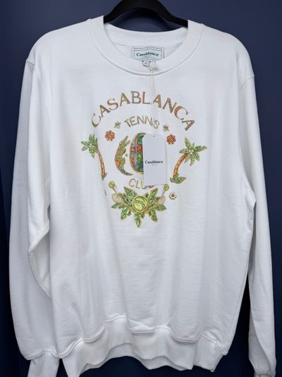Casablanca White Sweatshirt