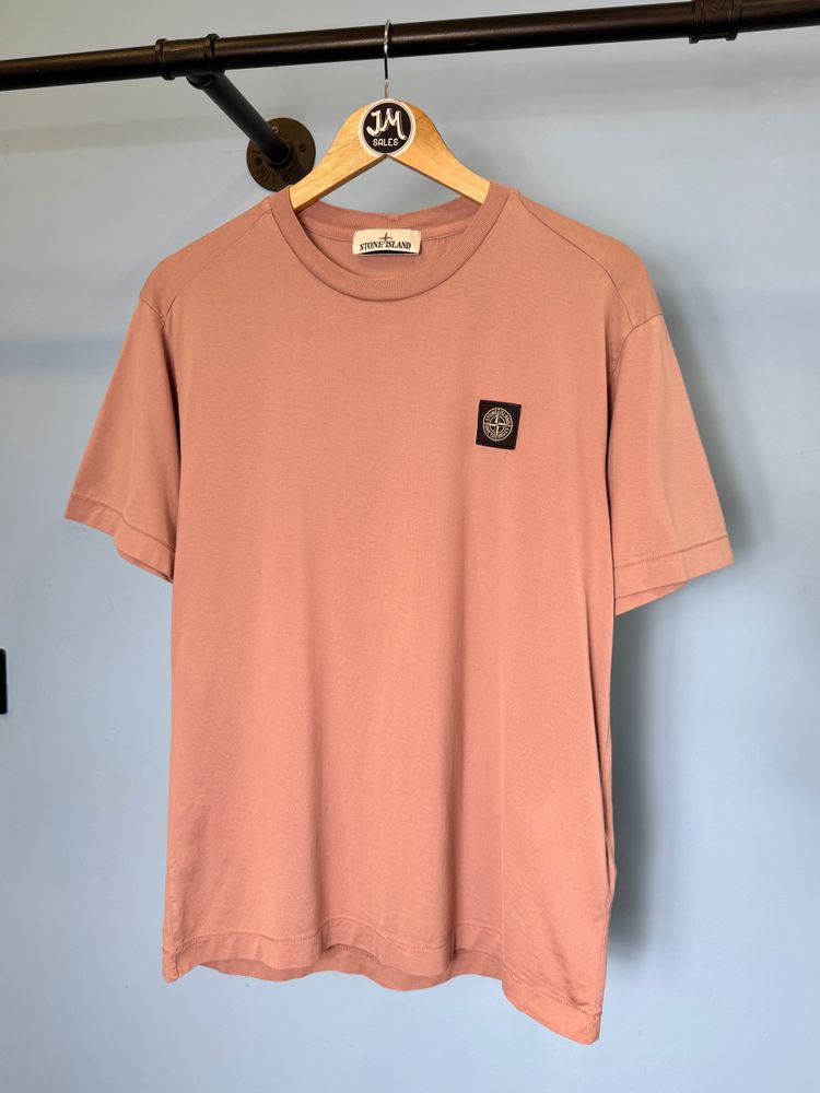 Medium Stone Island Dusty Pink T-Shirt obraz 1