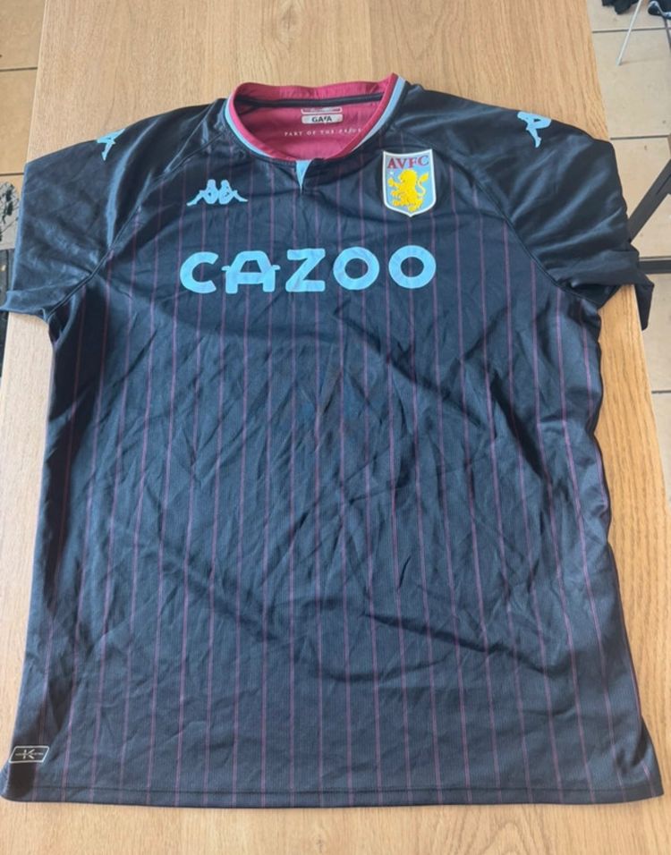 Kappa Aston Villa Football Shirt image 1