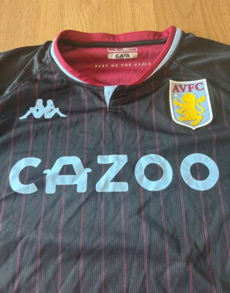 Kappa Aston Villa Football Shirt image 2