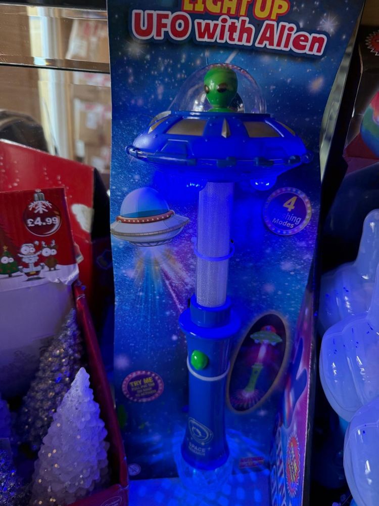 Other Light Up Ufo With Alien Toy product image