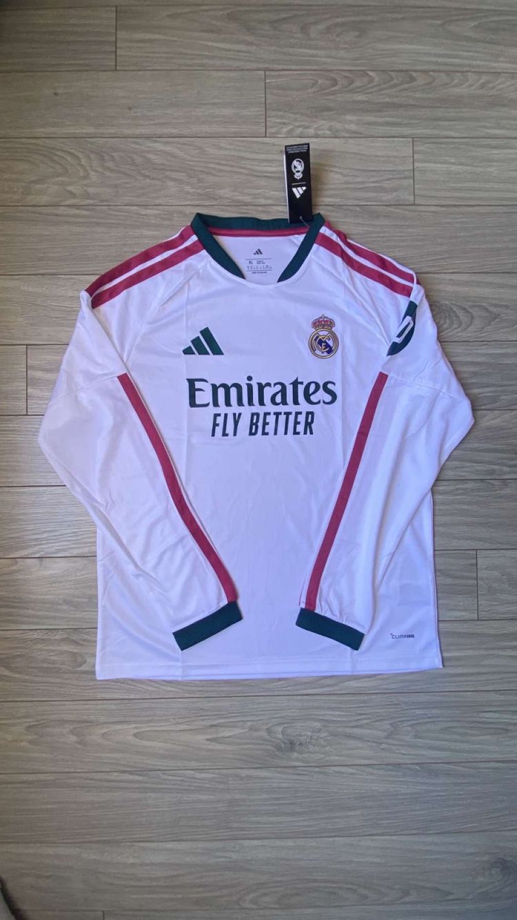 Adidas Real Madrid Long Sleeve Football Jersey image 1