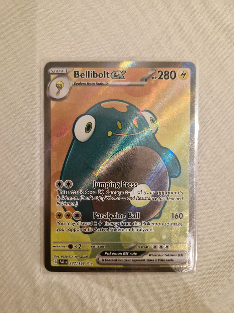 Bellibolt Ex Pokémon Card imagen 1