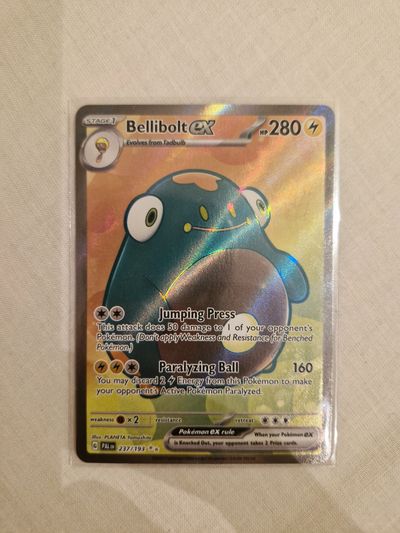 Bellibolt Ex Pokémon Card