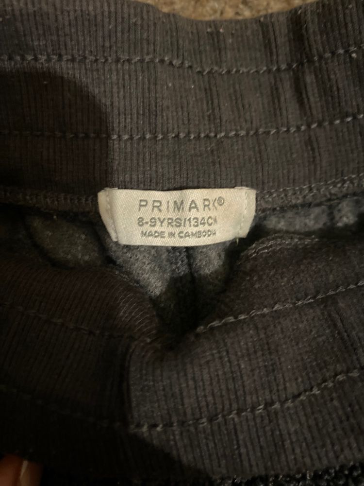 Primark Black Fleece Jogger Pants 3