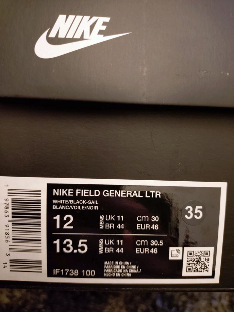 Nike Field General Ltr Shoes uk11 eu46 obraz 8