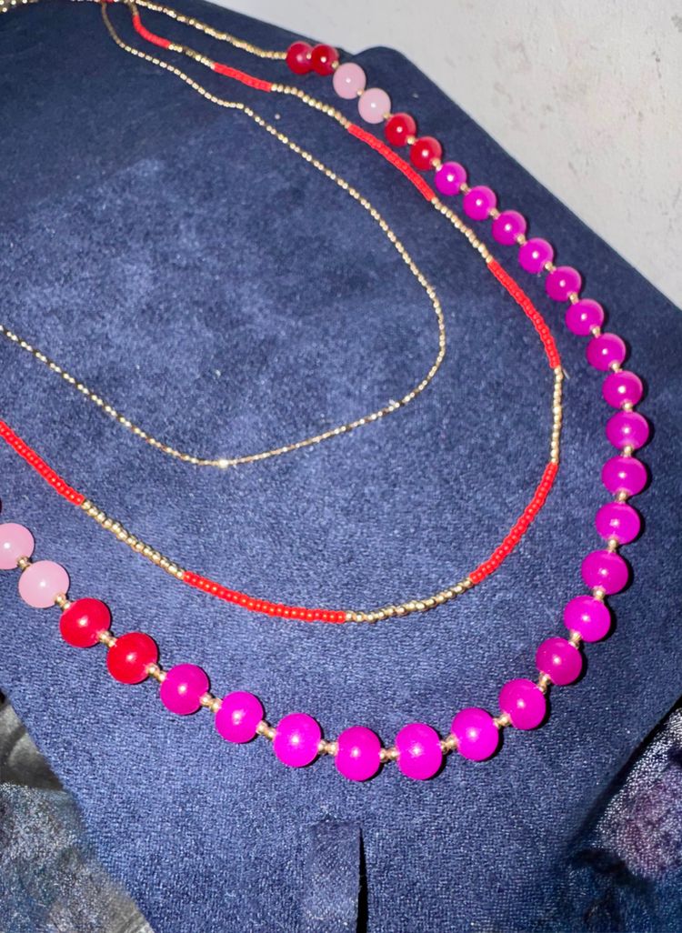 Beaded Necklace Set image 2