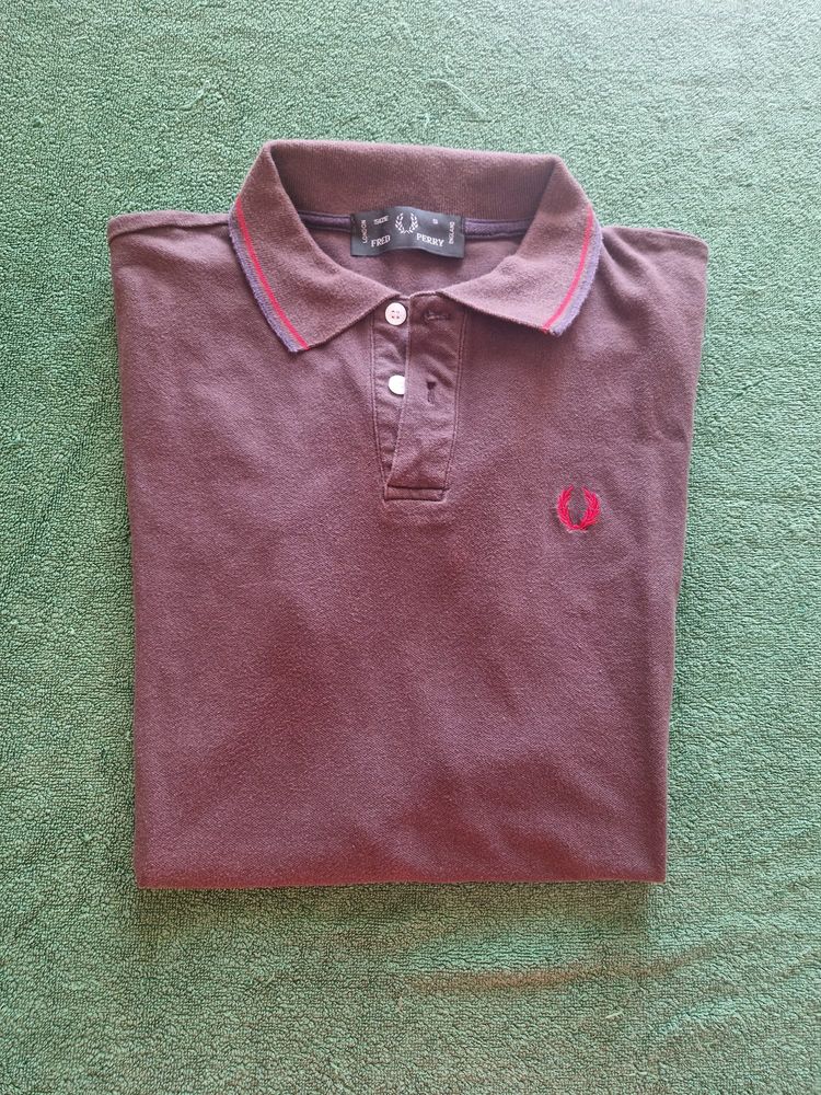 Fred Perry Brown Polo Shirt