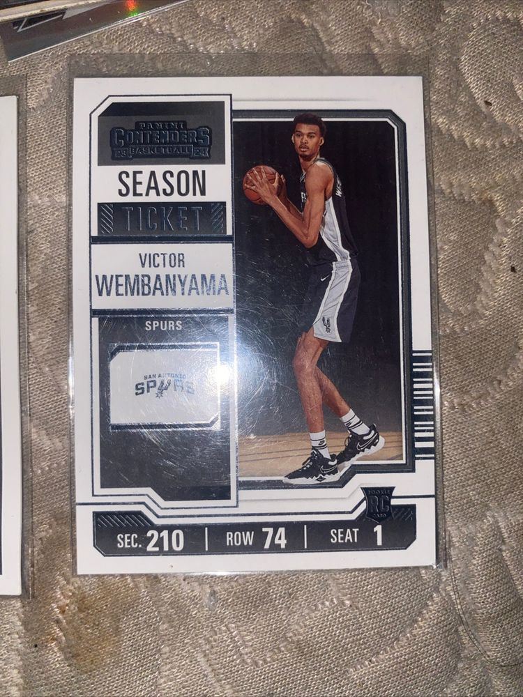 Panini Panini 2023-24 Contenders Season Ticket Victor Wembanyama Rookie #11 Spurs product image