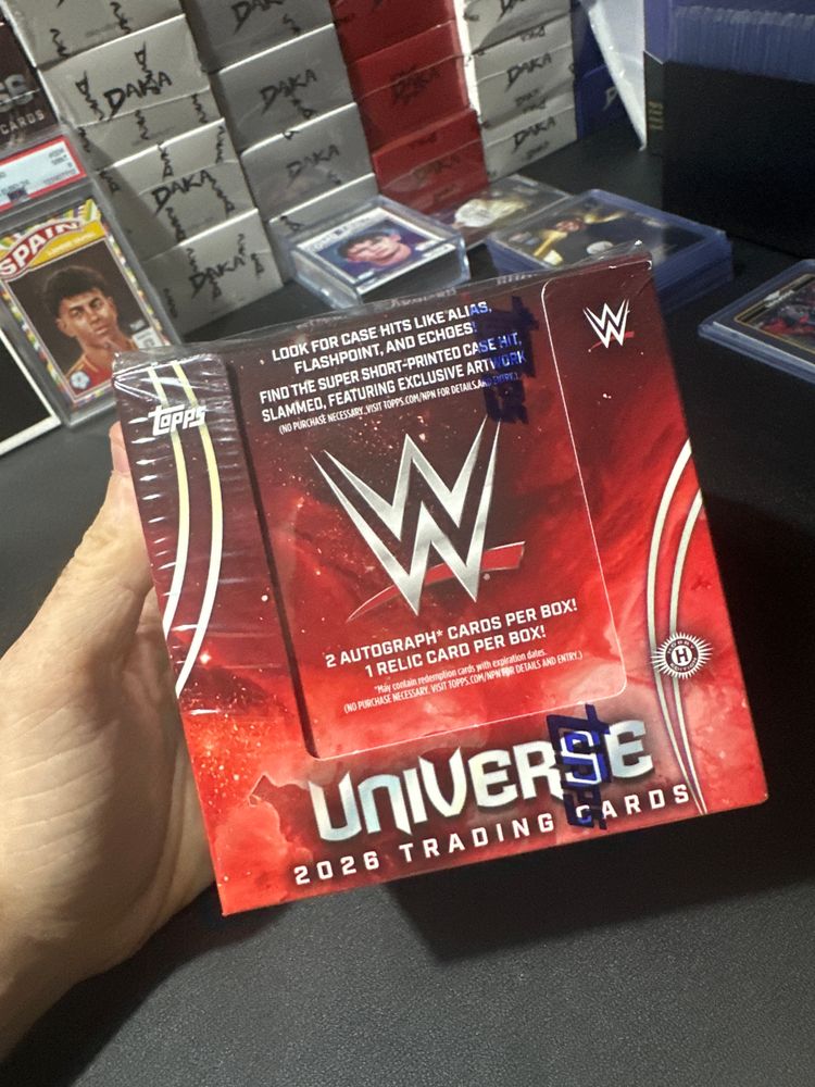 Topps Wwe Universe 2026 Hobby box Trading Cards Box image 1