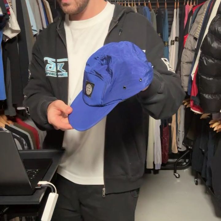 Stone Island Nylon Metal Cap - Caps image 1