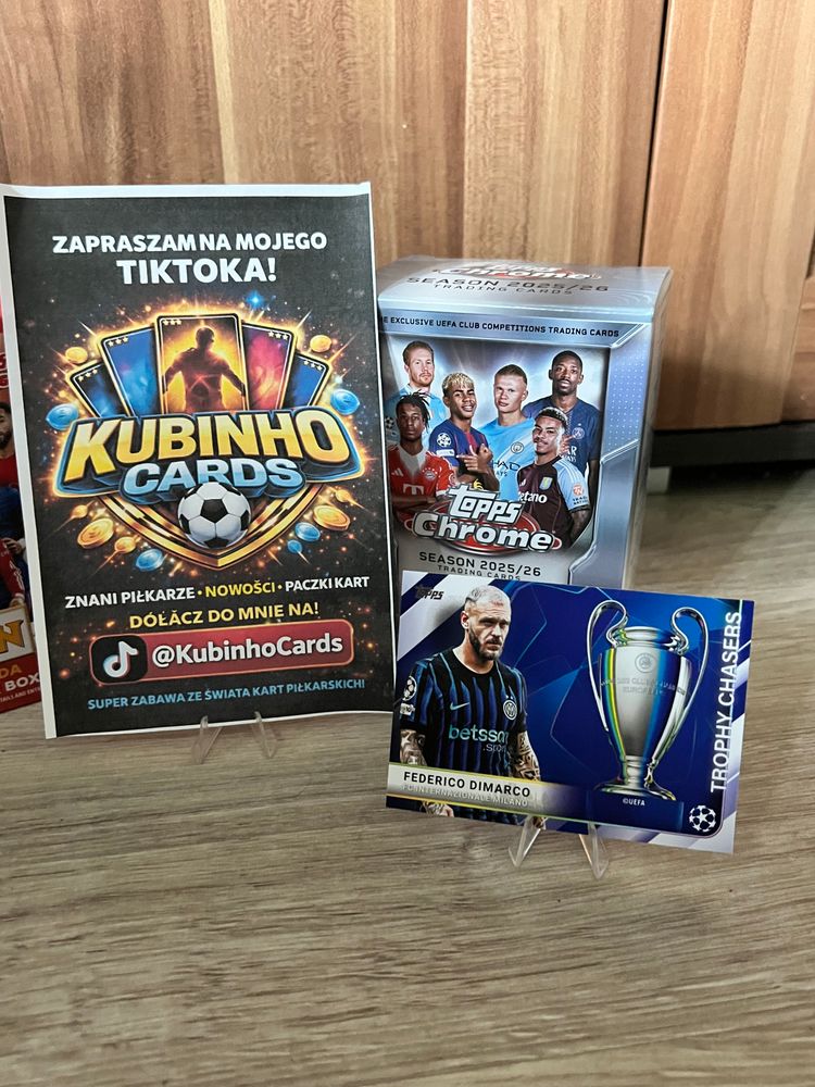 Topps Chrome Season 2025/26 Football Trading Cards