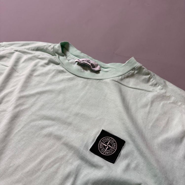 Stone Island Green Plain T-shirt - Medium 2
