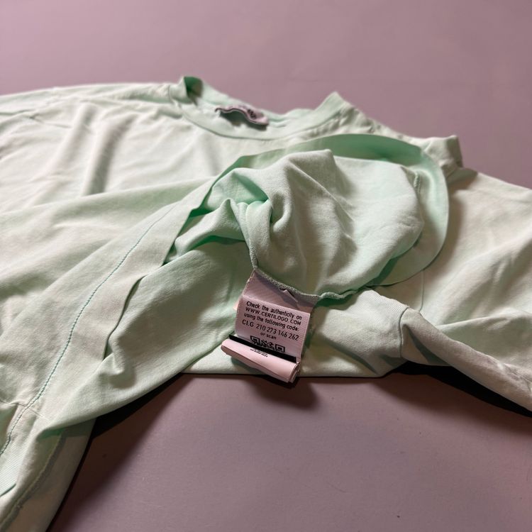 Stone Island Green Plain T-shirt - Medium 3