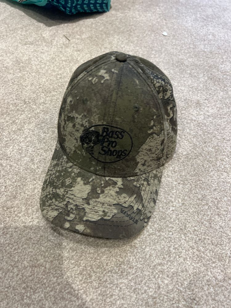 Bass Pro Shops Camo Baseball Cap image 1