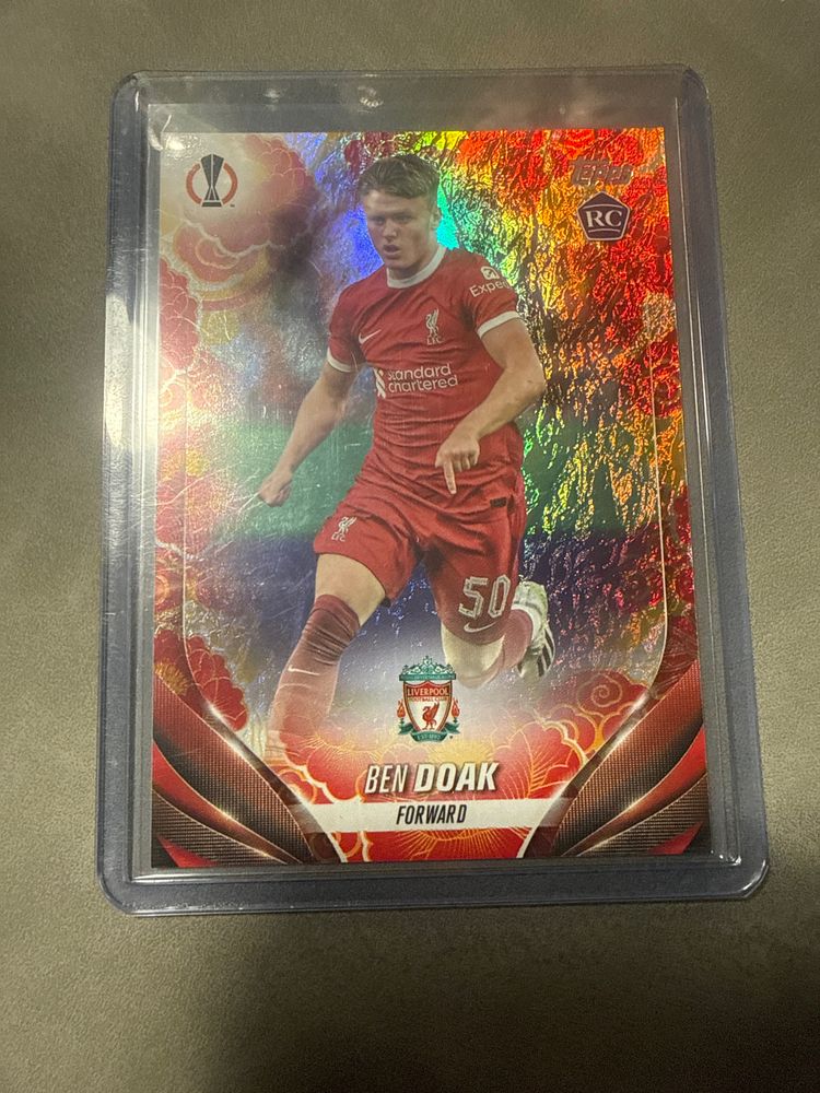 Liverpool F.C. Ben Doak Liverpool Football Trading Card product image