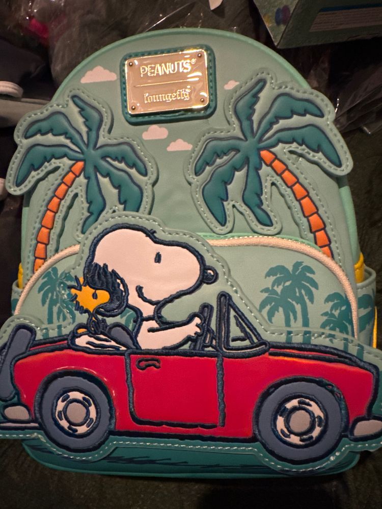 Loungefly Peanuts Snoopy And Woodstock Backpack
