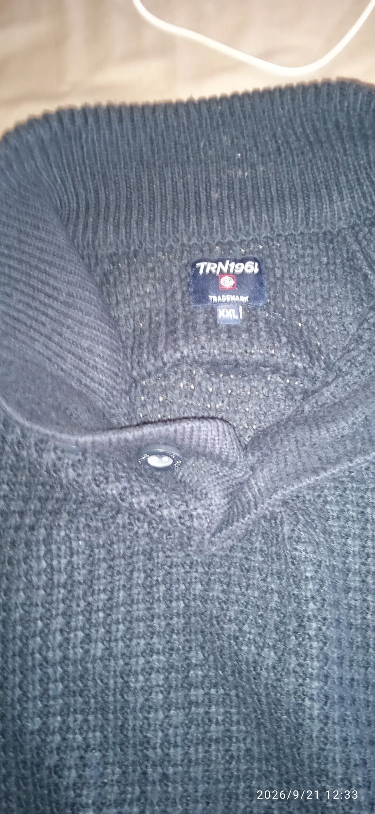 Immagine di Navy Blue Knit Sweater 2