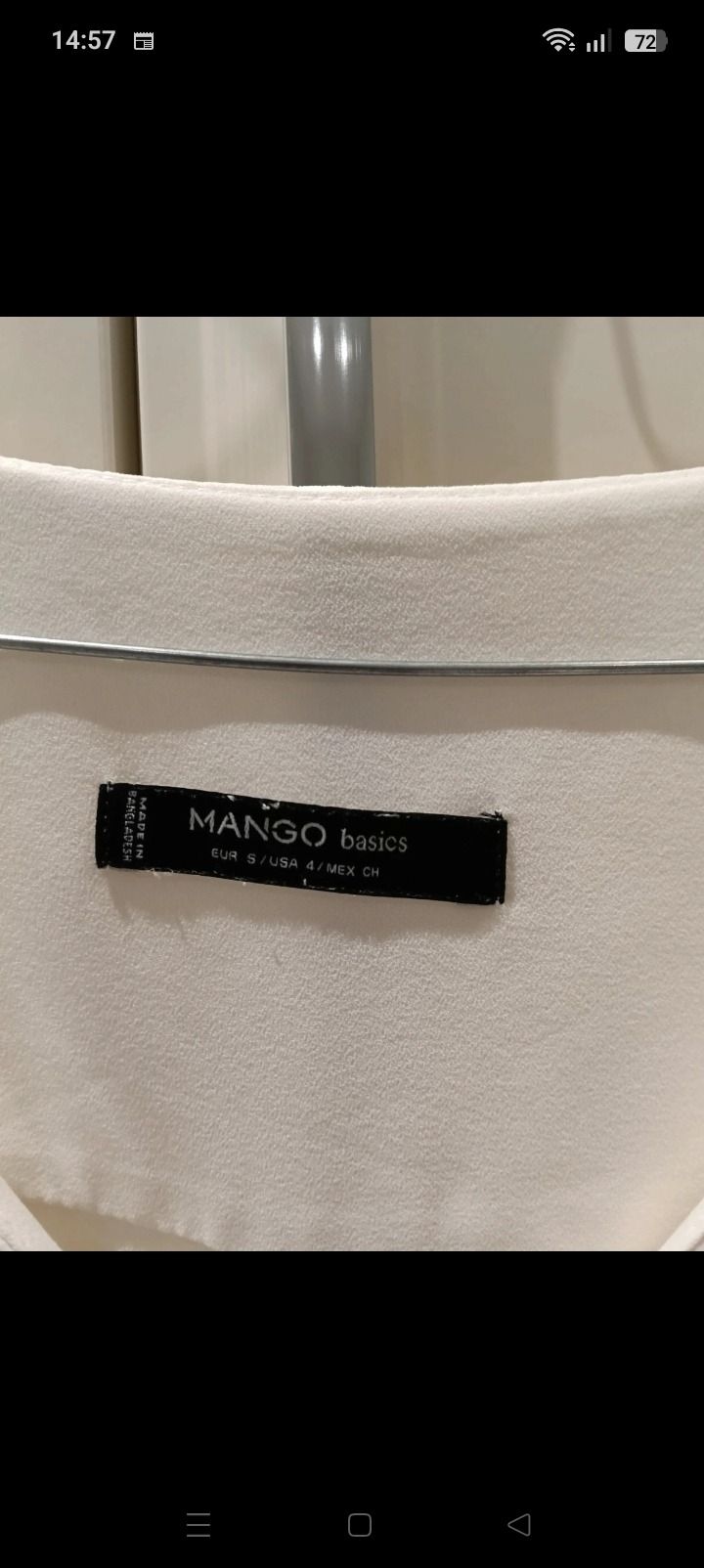 Mango Mango Basics White Top product image