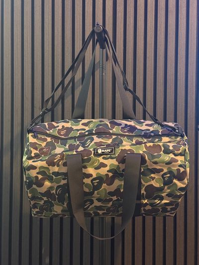 Bape Camo Duffle Bag