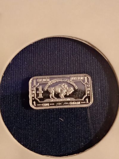 Premium 1 Gram 999.9 Silver Bullion Bar