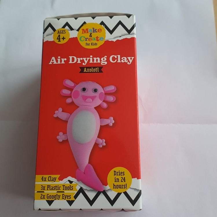 Air Drying Clay Kit axolotl