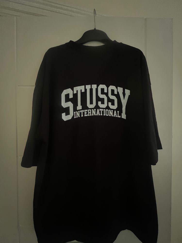 Stussy Black Oversized T-Shirt