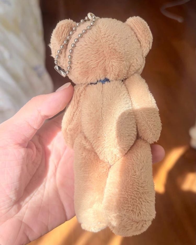 Plush Teddy Bear Keychain 2