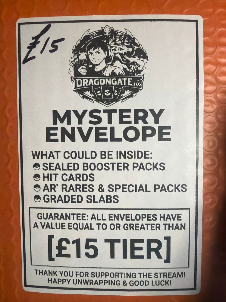 Mystery Envelope £15
