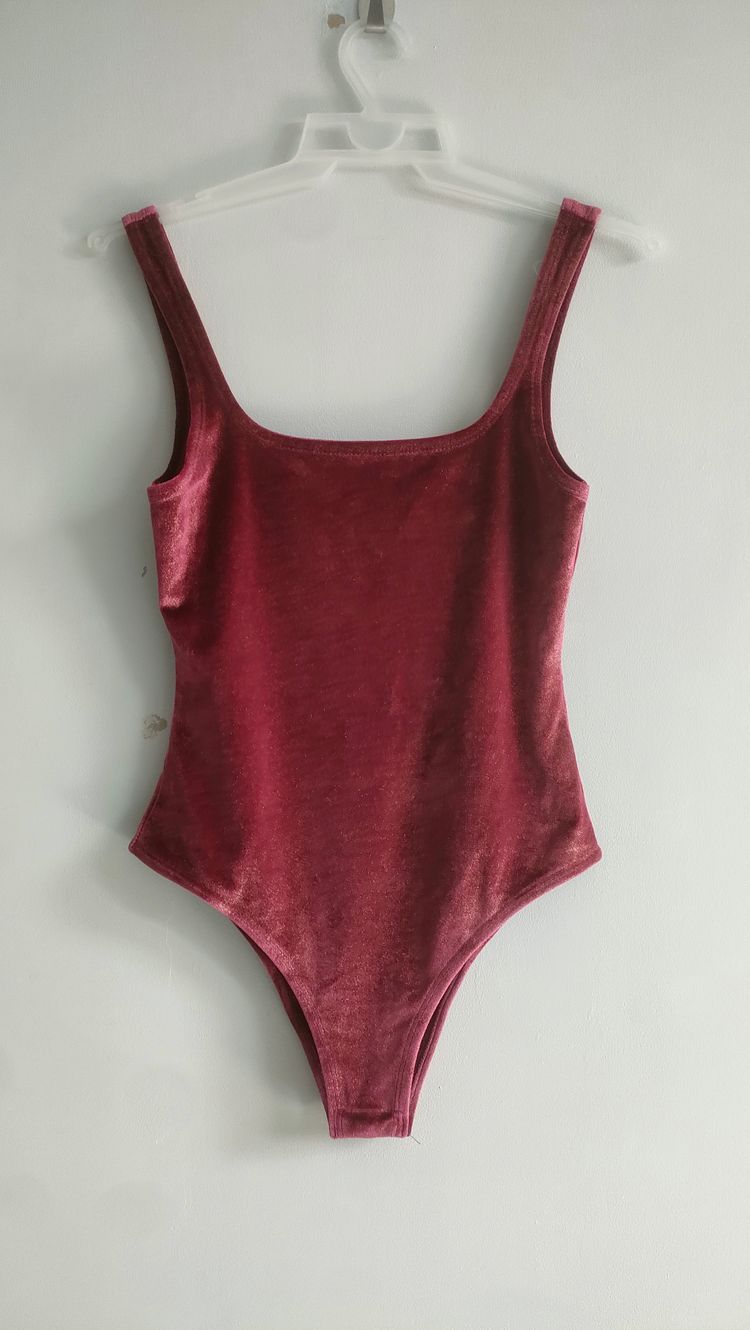 Red Velvet Bodysuit