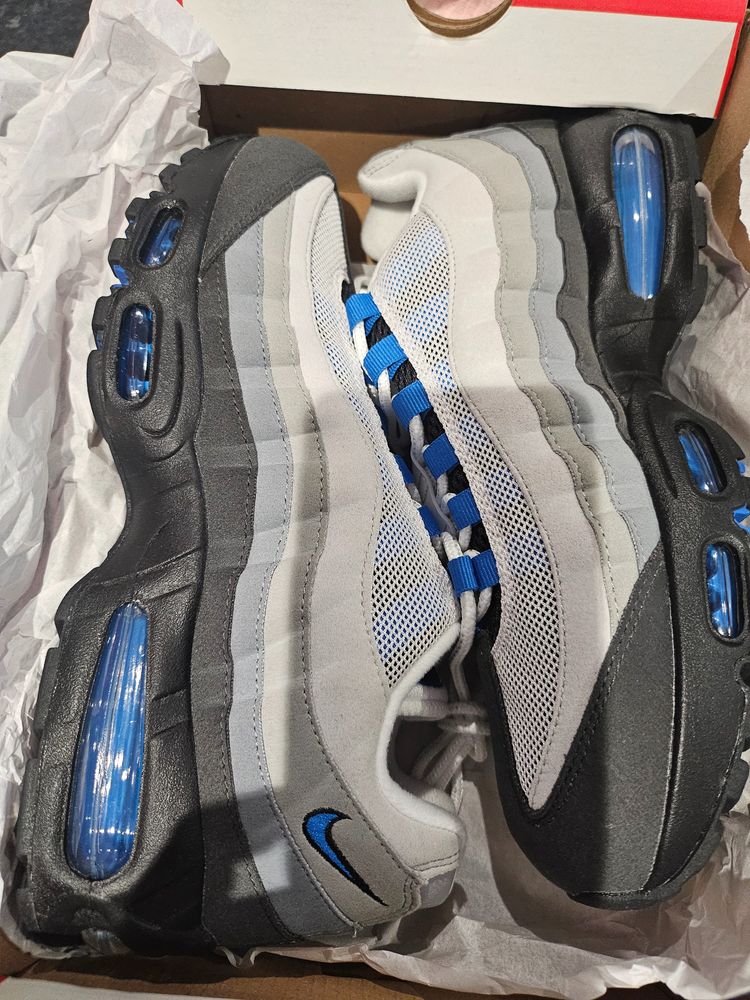 Nike big bubble spark air max 05 og white blue neutral gray 8.5