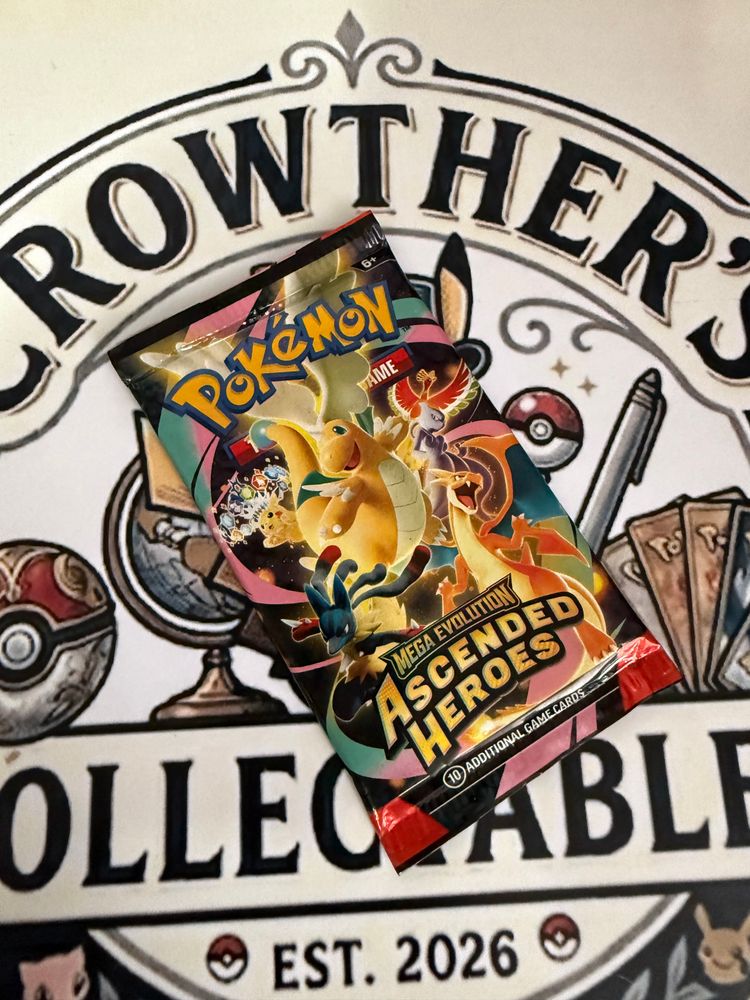Pokémon Mega Evolution Ascended Heroes Trading Card Game Booster Pack