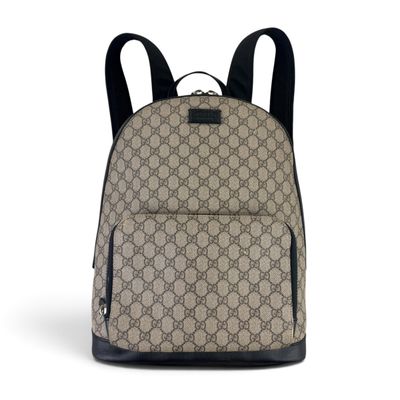 Gucci Men’s Monogram Gucci GG Supreme Backpack