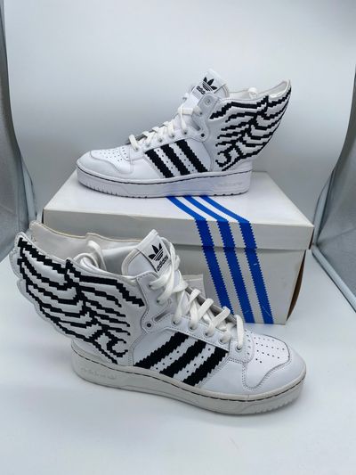 Adidas JS Wings 2.0 Pixel high-top sneakers