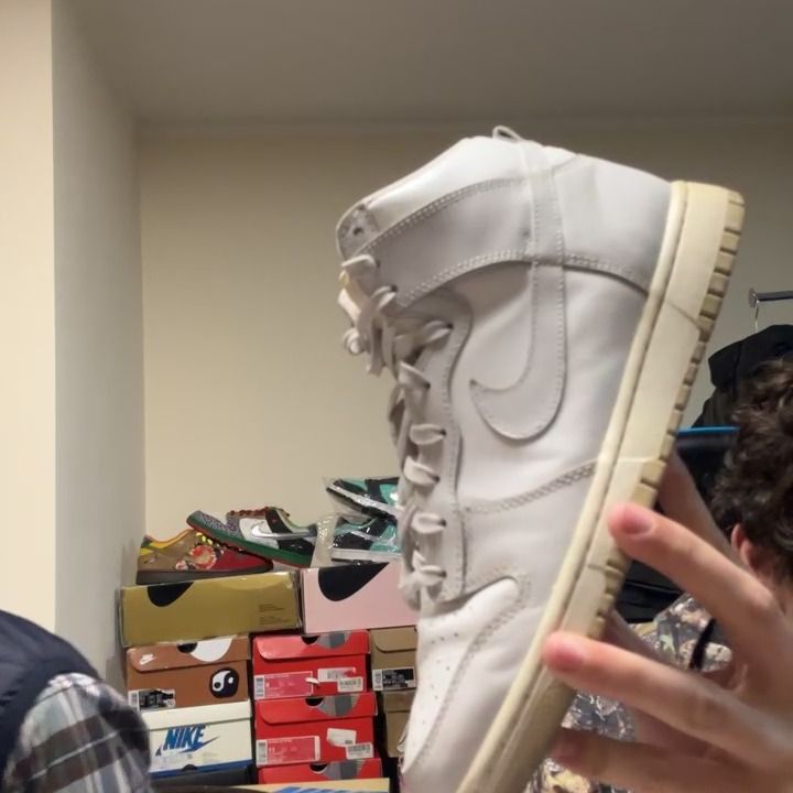 HIGH DUNK HIGH GRAY 42.5 NO BOX product image