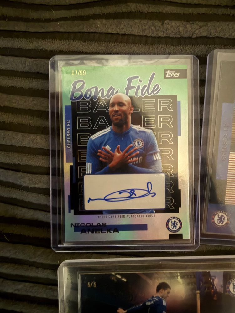 Chelsea Fc Football Trading cards bundle over 18 cards 