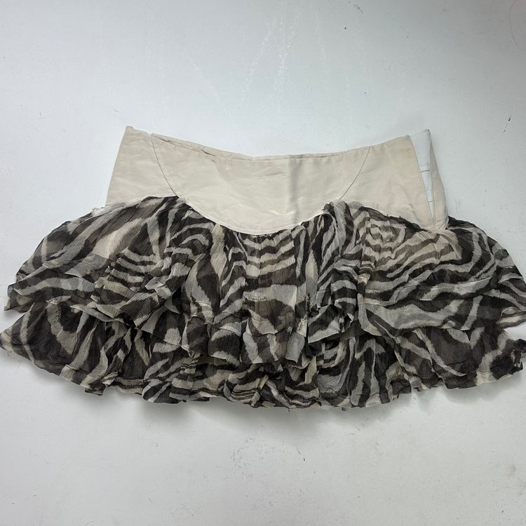 Vintage Roberto cavalli low waisted mini skirt 