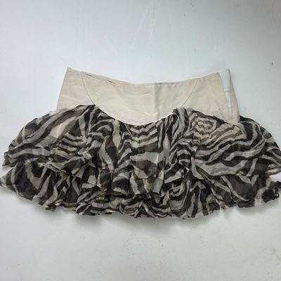 Vintage Roberto cavalli low waisted mini skirt
