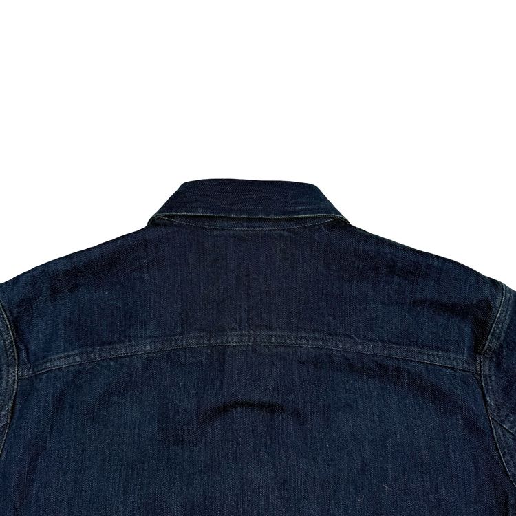 Stone Island 2013 Super Italian Selvedge Denim Cotton Indigo Jacket - Small image 7