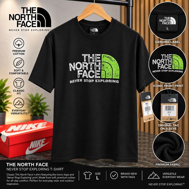 The North Face Never Stop Exploring T-Shirt image 1