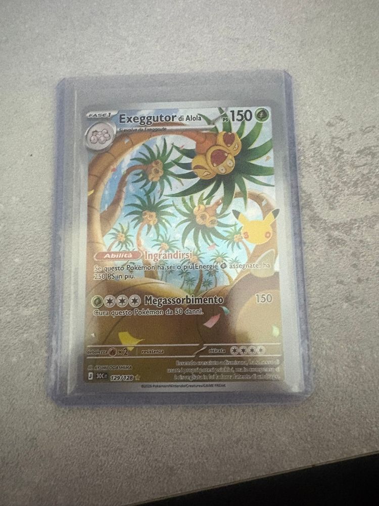 Exeggutor Di Alola Trading Card imagen 1