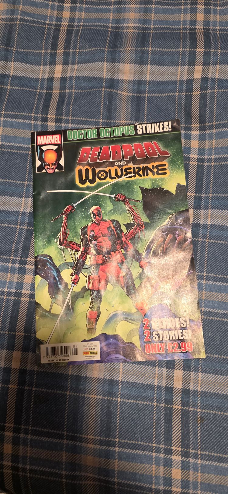 Deadpool And Wolverine Comic Book image 1