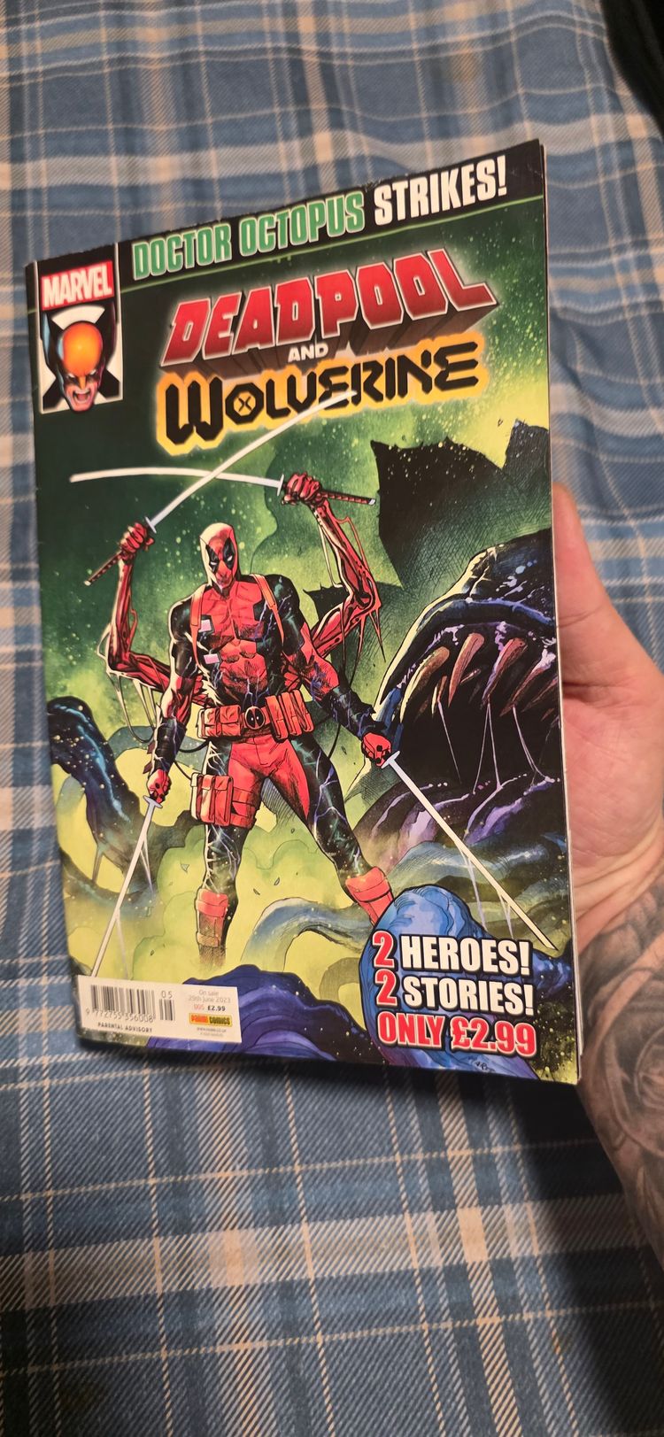 Deadpool And Wolverine Comic Book imagen 3