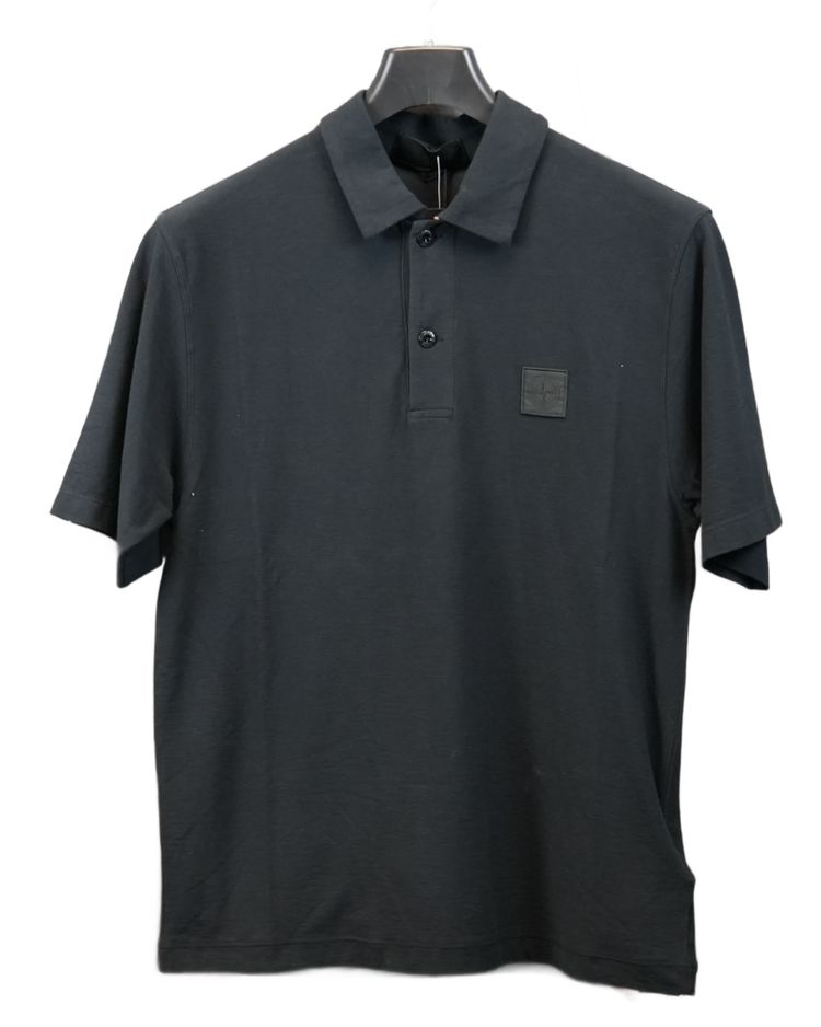 Stone Island Ghost Polo Shirt Navy Blue image 1