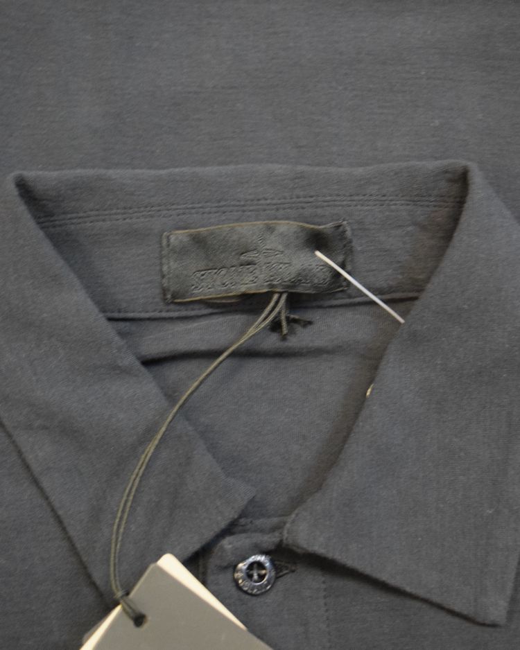 Stone Island Ghost Polo Shirt Navy Blue image 4